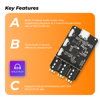 Módulo de Audio Estéreo OEM, Tarjeta de Sonido para Auriculares, Reproductor USB, Decodificador, Placa de Circuito con Chip CB1300D para Auriculares