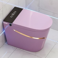Vente en gros de toilettes intelligentes Elite One Piece avec siège chauffant, eau chaude instantanée, toilettes électroniques intelligentes pour suites d'hôtels haut de gamme