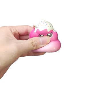 Juguetes Antiestrés de Espuma de PU con Forma de <span class=keywords><strong>Caca</strong></span>, Lindos y de Ascenso Lento, para Aliviar el Estrés, Juguetes Promocionales con Logotipo Personalizado de la Marca Hines para Niños - Product Image 3