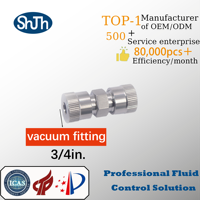 Raccord de tuyauterie SHJH-LOK 316SS en acier inoxydable haute pression, surface lisse, forgé, pour l'huile, le gaz et l'eau, conforme aux normes ASME, ANSI, API