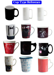 Taza DE CAMBIO DE Color de fábrica 2025, taza mágica de pareja de cerámica de 11oz, temperatura personalizada con mango en forma de corazón - Product Image 3