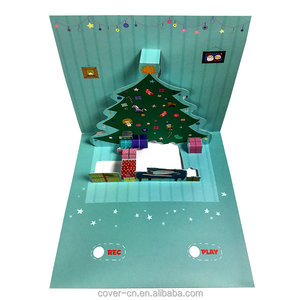 <span class=keywords><strong>Tarjeta</strong></span> de Felicitación Navideña Innovadora con Grabación 3D, <span class=keywords><strong>Tarjeta</strong></span> de Felicitación con <span class=keywords><strong>Sonido</strong></span> Personalizado para Regalos Promocionales Corporativos Navideños, Venta al por Mayor - Product Image 6
