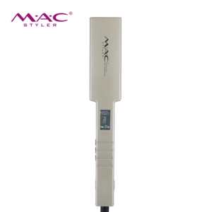 MAC Styler Black Rose Gold Titanium Electric <strong>Hair</strong> <strong>Straightener</strong> LCD Display Wide Plate Flat Iron <strong>for</strong> <strong>Thick</strong> <strong>Hair</strong> &amp; RV Use - Product Image 2