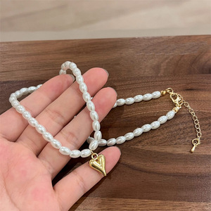 Zooying 4mm 5mm 6mm 8mm 10mm <strong>White</strong> Round Pearl Beads Choker <strong>Necklace</strong> for Women and <strong>Men</strong> Fashion Jewelry - Product Image 4