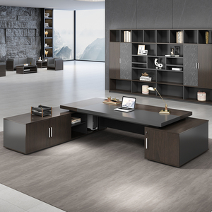 โต๊ะผู้บริหารโต๊ะซีโอโต๊ะเฟอร์นิเจอร์สำนักงาน LBZ13ทำจากประเทศจีน - Product Image 4