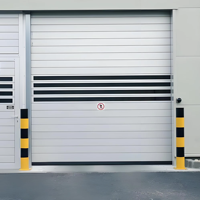 Porte à volet roulant rapide certifiée CE Porte en spirale à grande vitesse à économie d'énergie EX Portes rapides antidéflagrantes avec moteur automatique