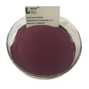 Acai Berry Bubuk Acai Berry Ekstrak Massal 20:1 Anthocyanosides Acai Extrait Membuat Suplemen Makanan dan Kosmetik