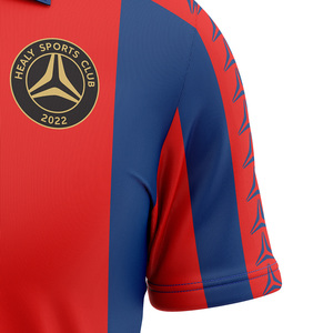 Kaos Jersey Retro Stripe Sepak Bola Custom, Kaos Sepak Bola Dry Fit Bernapas Custom Nama dan Nomor - Product Image 4