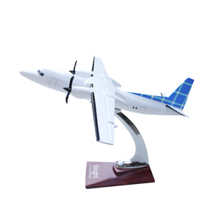 Modelo Coleccionable de Avión Tongde <span class=keywords><strong>Fokker</strong></span> <span class=keywords><strong>50</strong></span>, Escala 1:100, 24 cm, Resina, Acabado Brillante, Diseño Personalizable - Product Image 1