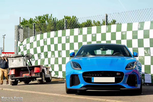 Kit de Carrocería de Fibra de Carbono Estilo SVR para F-Type, con Parachoques Mejorado, Faldones Laterales, Difusor, Alerón, Capó, Autoadhesivo, Nuevo - Product Image 5