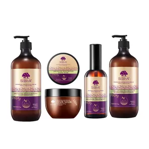 SIBI-A Argan Oil Moisturizing Shampoo Deep Cleansing Moisturizing Protects Hair and Scalp 500ml