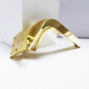 Patas de Muebles de Aleación de Aluminio Dorado de 170 mm/200 mm, Soporte Resistente para Gabinetes, Diseño Moderno y Minimalista - Product Image 2
