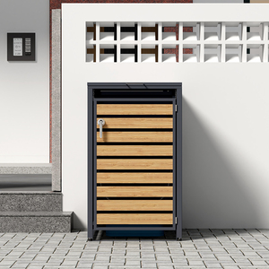 Thân Thiện Với Môi Kim Loại Ngoài Trời Rác Bin Thương Mại Chất Thải Bộ Sưu Tập Cho Nhà Hàng Khách Sạn Nhà Bếp Tách Ra Đồ Nội Thất Ngoài Trời - Product Image 1