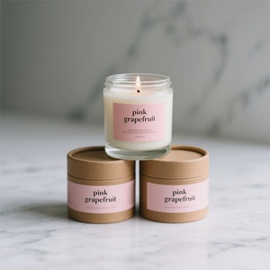 Tubes d'emballage pour bougies recyclés personnalisés avec logos de marque, disponibles pour la vente en gros. - Product Image 3