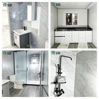 Casa Container Pieghevole Espandibile HESHI di Alta Qualità da 40 Piedi, 2, 3 o 4 Camere da Letto, Moderna e Traspirante per Esterni