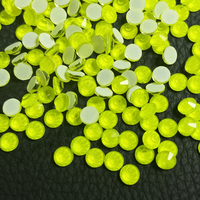 Haute qualité Non Hotfix néon dos plat cristal verre strass néon SS3-SS20 Strass pierres pour bricolage ongles