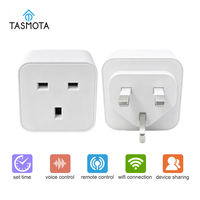Prise intelligente FY42 UK Tasmota avec moniteur d'énergie, prend en charge la personnalisation du micrologiciel ESP32-C3.