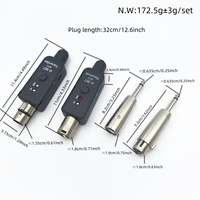 Guitar Accessories Original Factory A11 Wireless Percussion Audio Transmitter Receiver for Instrument Upgrade