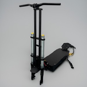 อะไหล่สกู๊ตเตอร์ Geofought โครงสกู๊ตเตอร์ไฟฟ้าแบบพับได้ ขนาด 155 มม. พร้อมโครงแบบเปิด รองรับยางขนาด 13 นิ้ว สำหรับการปรับแต่ง DIY - Product Image 1