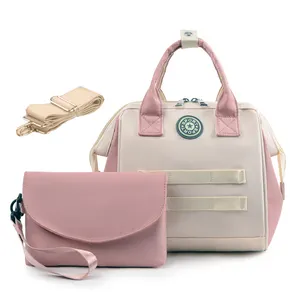 2024 नया डिज़ाइन डायपर बैग बैकपैक वाटरप्रूफ ट्रैवल बैकपैक माँ बैकपैक डायपर बैग बेबी डायपर बैग