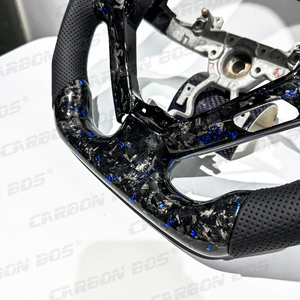 من المصنع مباشرة قابل للتخصيص جلد أسود أزرق ألياف كربون مزورة لإنفينيتي FX35 G25 G37 Q50 Q60 Q70 350Z - Product Image 5