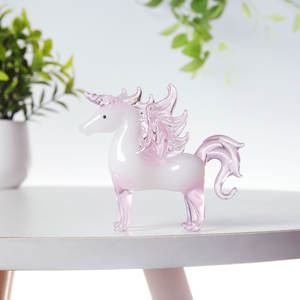 Juego de 2 Bolas de Cristal Rosa con Forma de Caballo, Ecológicas, Pulimentadas, Miniatura, para Regalo, Decoración del Hogar, LONGWIN - Product Image 5