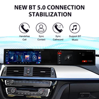 ZWNAV Écran double 21 pouces pour BMW Série 3 2013-2019, autoradio Android 14, GPS, unité centrale multimédia, lecteur DVD, autoradio stéréo, Carplay