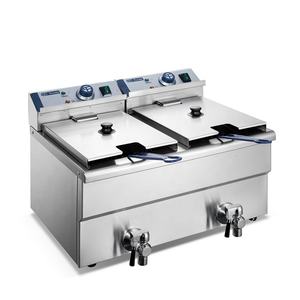 <span class=keywords><strong>Friteuse</strong></span> <span class=keywords><strong>électrique</strong></span> de comptoir commerciale Furnotel 6L à 2 réservoirs, réservoir d'huile facile à retirer - Product Image 4