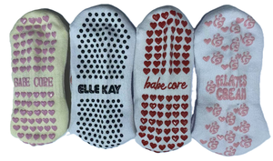 <span class=keywords><strong>Grip</strong></span> vớ Pilates Slouchy <span class=keywords><strong>Grip</strong></span> tim grippy vớ tùy chỉnh Pilates vớ - Product Image 4