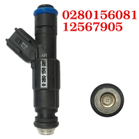 Pièces automobiles Q Injecteur de carburant essence Injecteur de carburant Busette 0280156081 885176 12567905 pour Marine Mercruiser V8 350 MAG