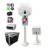 Support de Présentation Métallique pour Appareil Photo DNP RX1 DS620 Hiti P525L pour Cabine Photo Événementielle