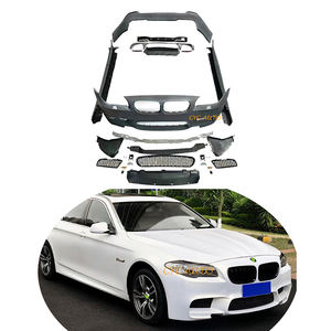 Kit Completo de Carrocería para <span class=keywords><strong>BMW</strong></span> Serie 5 <span class=keywords><strong>F10</strong></span> F18 520i <span class=keywords><strong>523i</strong></span> 525i 528i 530i, Mejora al Estilo M5, Parachoques Delantero y Trasero, Faldones Laterales - Product Image 6