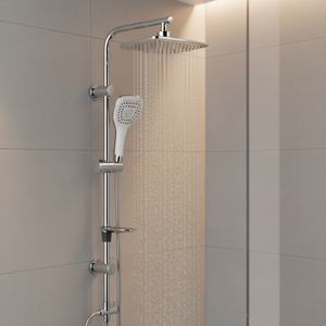 Prix usine OEM&ODM Ensemble de <span class=keywords><strong>douche</strong></span> à effet pluie haute pression avec douchette à main 3 fonctions pour salle de bain d'hôtel - Product Image 1