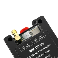 Contrôleur de portail 4G LTE WH-120 Ultra Version UE Boîtier Noir Appel Gratuit SMS Commutateur Relais à Distance Portails Coulissants Automatiques pour Entrée