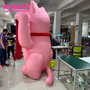 Chat gonflable pour événement publicitaire, <span class=keywords><strong>location</strong></span> pour entreprise de divertissement, accessoire - Product Image 4