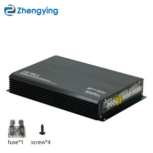 Amplificateur de puissance <span class=keywords><strong>audio</strong></span> pour voiture universel compatible <span class=keywords><strong>4</strong></span> canaux en alliage d'aluminium de classe A/B avec stéréo 3D - Product Image 4