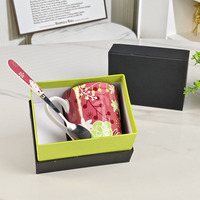 Tasses à café créatives minimalistes à lignes géométriques, cadeaux pour la maison et le bureau, tasses en céramique pour couple