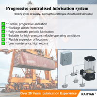 Solution de lubrification centralisée automatique progressive et intelligente, économique, à moments et quantités fixes, clé en main