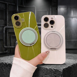 Funda de Teléfono de Lujo con Anillo Magnético y Soporte 360, Resistente al Agua y a los Golpes, con Impresión Láser en CD, TPU, en Oferta - Product Image 6