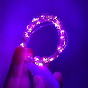Tubo <span class=keywords><strong>solar</strong></span> impermeable LED Navidad decorativa multicolor cuerda cadena luces al aire libre para jardín Patio fiesta bodas Decoración - Product Image 5