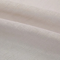 100% polyester anti-acariens tissé style uni rideau tissu haute couleur solidité fil teint matériel