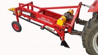 Prix EXW - Récolteuse de coton portative à quatre roues montée sur tracteur avec rotation latérale du moteur, machine à cueillir les arachides, machine de récolte d'arachides