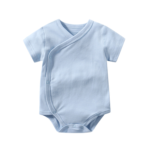 Body de Bebé Estilo Monje 100% Algodón Blanco Rosa Azul Personalizable con Logotipo - Product Image 3