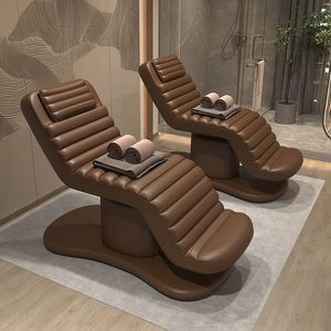 Modern White Base Leather Massage Table Spa Bed 3 Motors Electric Spa Beauty Luxury Lash Bbed - Product Image 4