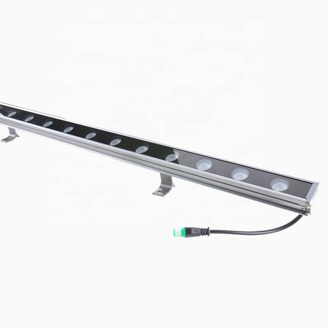 1M 12W LED Wall Washer Landscape Light AC 85V-265V 12V 24V Outdoor Lights Wall Linear Lamp Floodlight 100cm Wallwasher