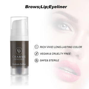 Broderie Couleurs Semi Permanent Maquillage <span class=keywords><strong>Encre</strong></span> Pigment Microblading Lèvre Sourcils Pigment <span class=keywords><strong>Encre</strong></span> De Tatouage - Product Image 6