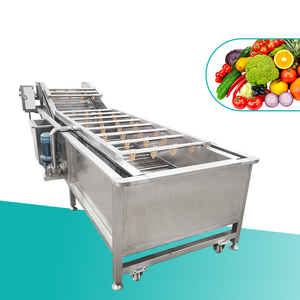 Mesin cuci gelembung listrik industri untuk pembersih buah dan sayuran 304 baja tahan karat pembersihan tekanan tinggi - Product Image 1