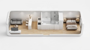 EU Bespoke Capsule House Prefab Modular Resort Villa for Scenic Areas National Parks and Eco-Tourism Project Planning - Product Image 4