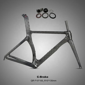 Nouveau cadre de vélo de route en fibre de carbone à module élevé 2026 pour Gravel 700c - Product Image 2