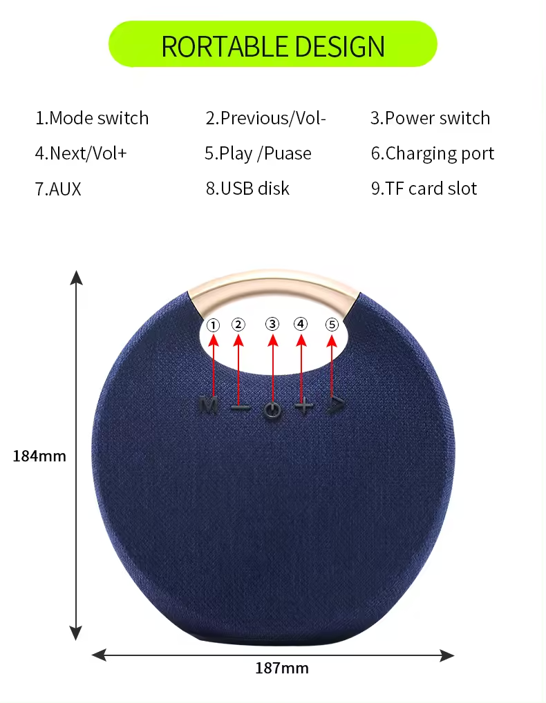 bluetooth party speaker with subwoofers